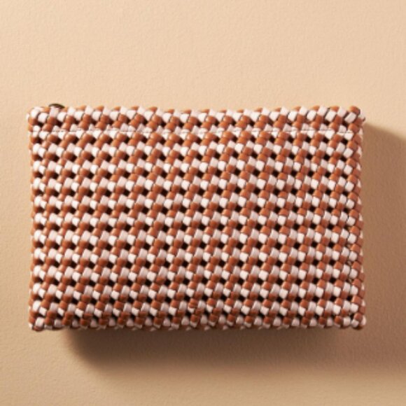 Anthropologie Kalani Woven Knot Clutch: Faux Leather Edition - Picture 7 of 7